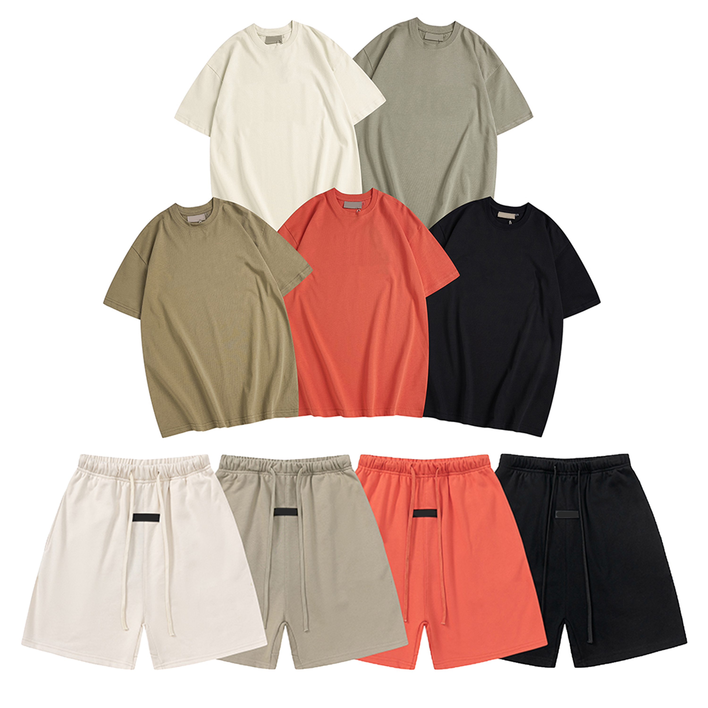 24ss Reflective High Street Shorts Men's Casual Sports Pant Loose Oversize Style Drawstring Short Pants Trend Designer