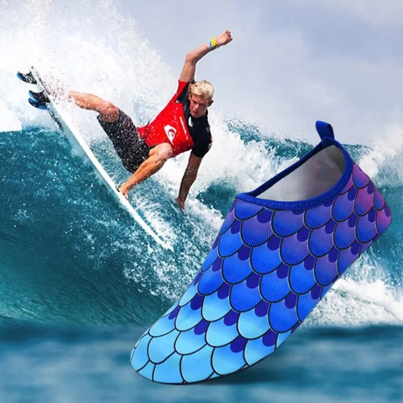 Feslishoet Men Beach Barefoot Aqua Socks Sneakers Women Water Shoes Gym Sports Surfing Diving Swimming Snorkeling Yoga Shoes 250217