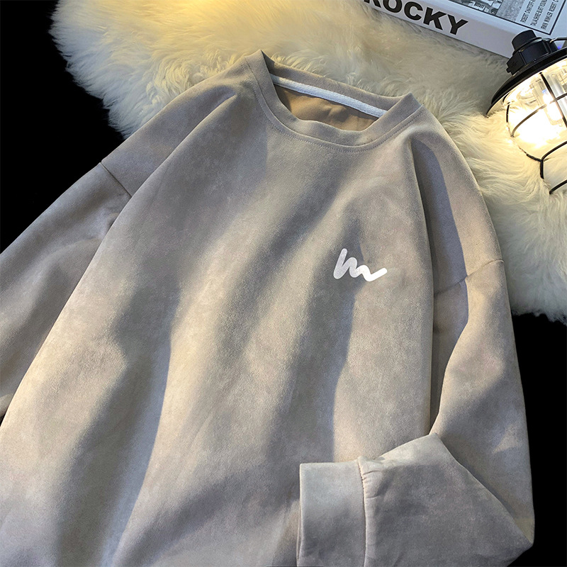 M8132 Sweatshirts for men spring 2025 new styles for inner wear loose heavyweight