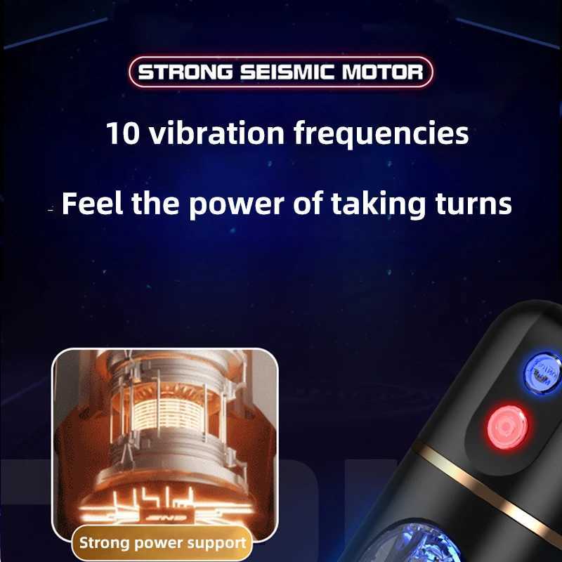 Men Masturbator Cup Manual /Automic Sucking Male Masturbator Vibration Blowjob Machine Sex Machine Penis Oral Machine W250218