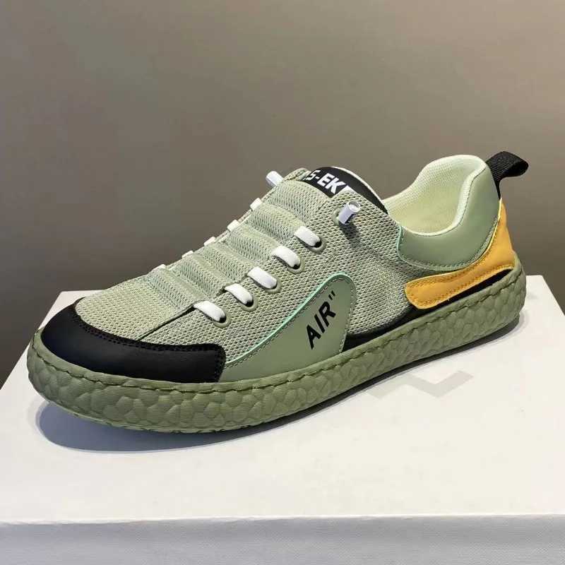 Men Shoes Summer Mesh Sneakers Casual Breathable Fashion Tennis Outdoor Skateboard Platform Sports Luxury Designer Tennis ShoesC250304