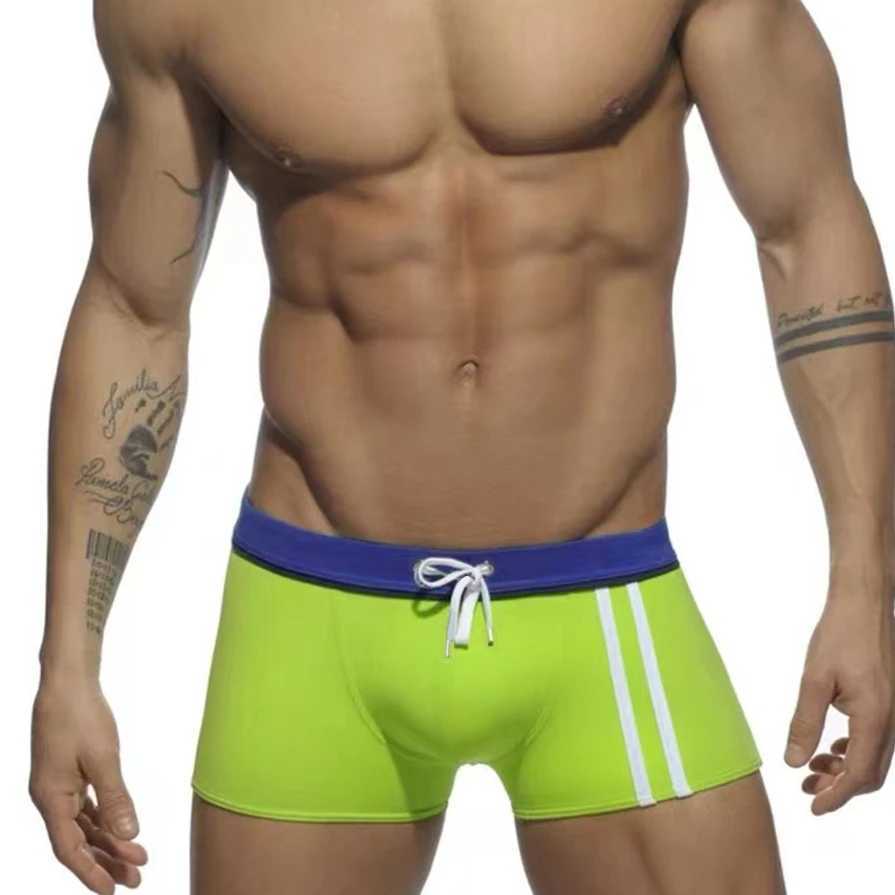 New Arrival Sexy Push Up Pad Mens Swimwear Swimming Trunks Bikini Swimsuit Swim Briefs Shorts Men Beachwear Surfing Bath Suit Sportswear Z260314