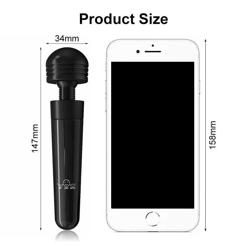 Portable AV Stick Vibrator Sex Toys for Women G Spot Massage Clitoris Stimulate Vibrator for Women Intimate GoodsXJ250218