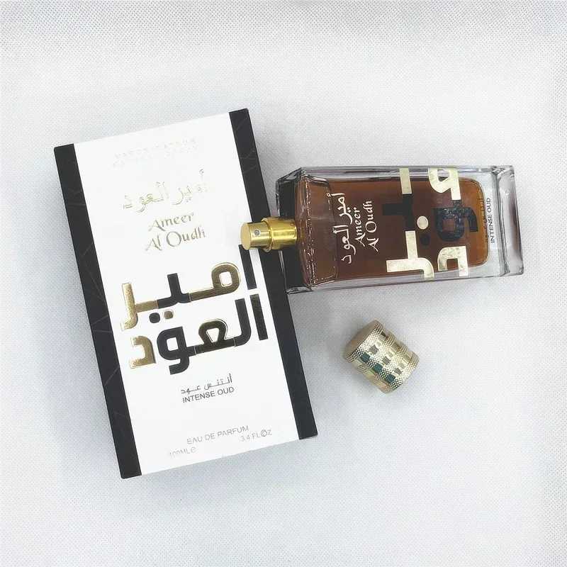 Arabian Amber Liquid Advanced Wood Fragrance Long Lasting Strong Ameer Al Oud Intense Oud Eau De Parfum Spray for Unisex 100ml W250218