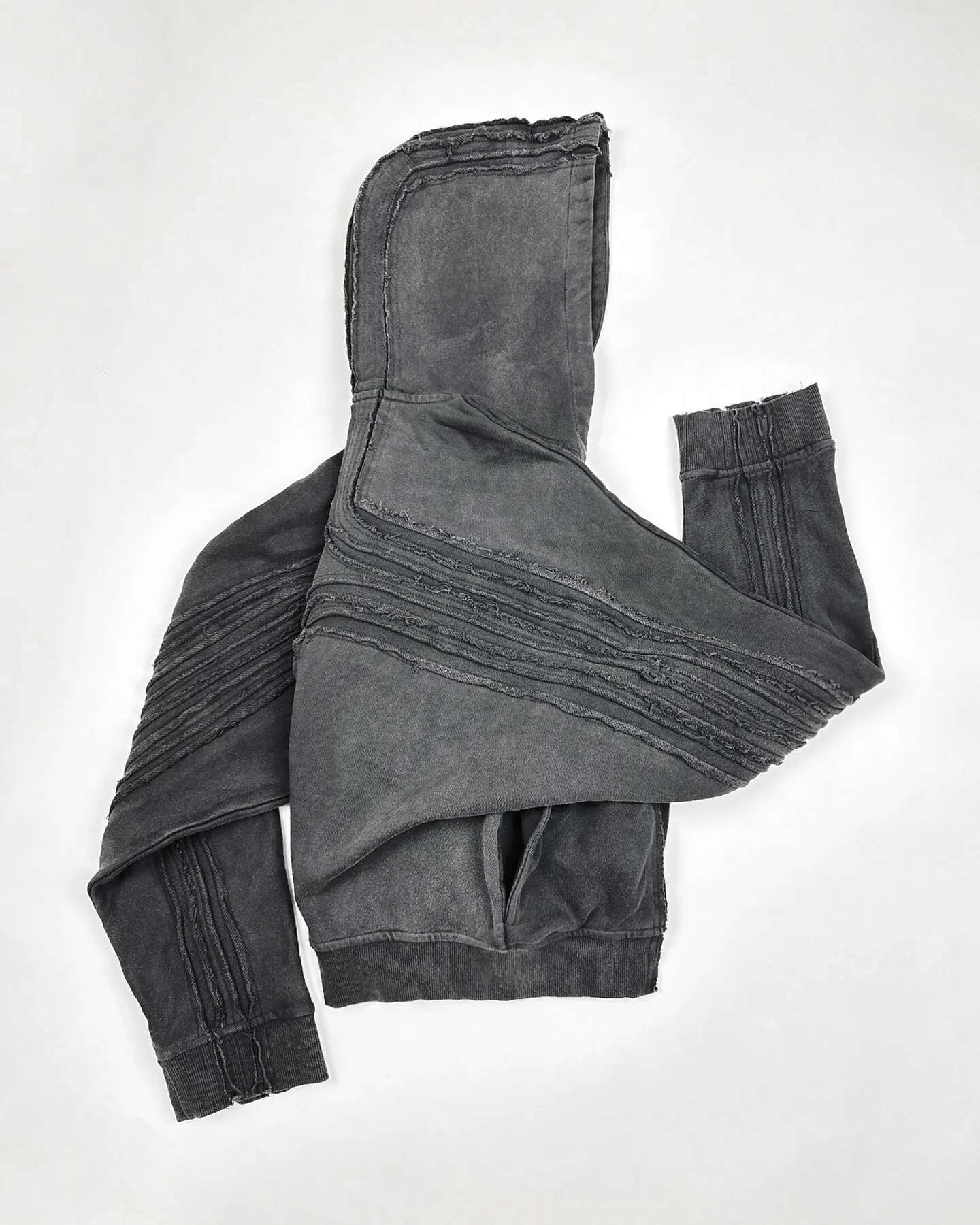 Y2K Retro Cross Patchwork Trendy Hoodies for Men Gothic Fashion Street Hip Hop Zip Up Hoodie Splicing Working Clothes Sweatshirt