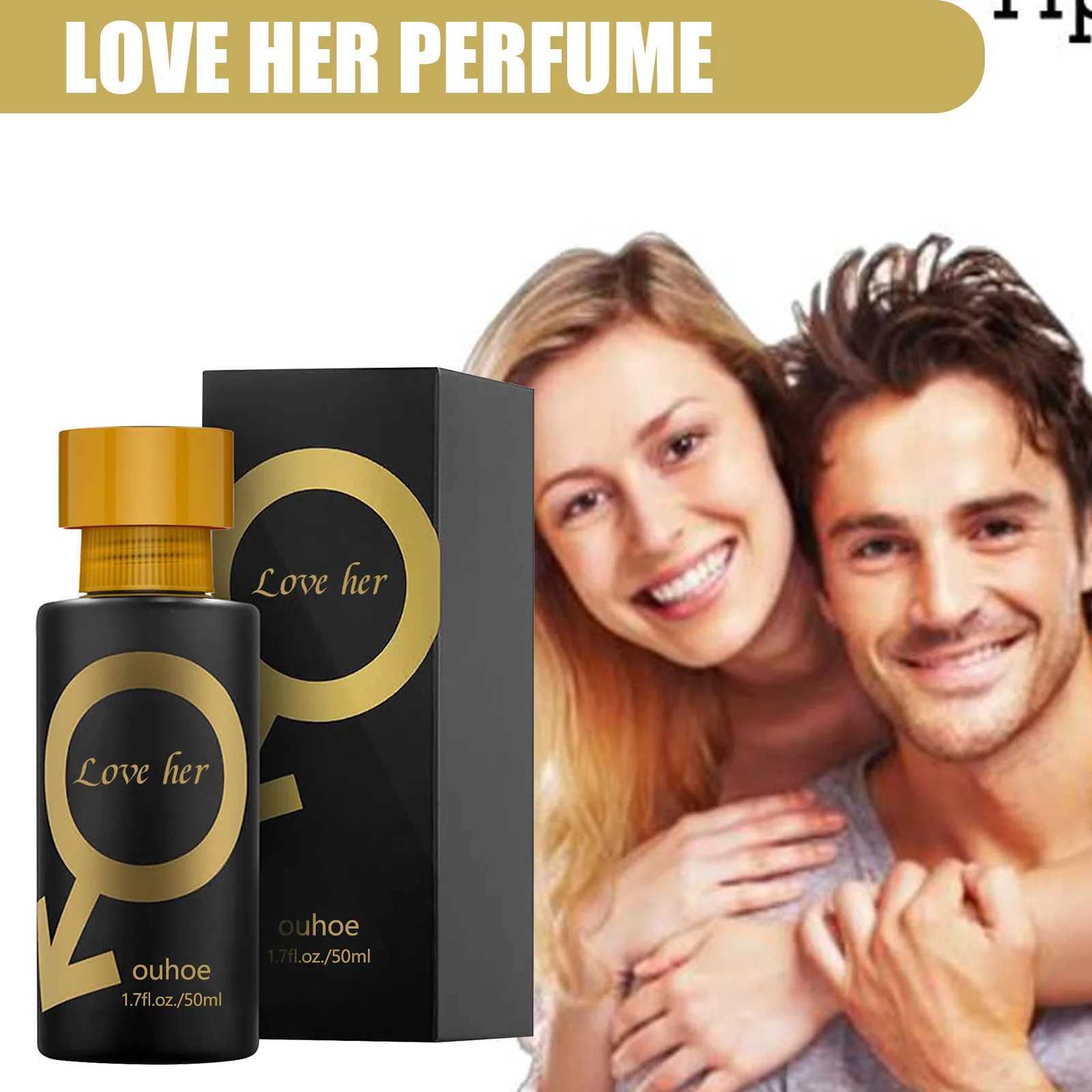 Ouhoe 50ml Charm pheromone perfume Date flirtation scent Lasting perfume Deodorant Fresh fragrance Charming perfume spray W250218