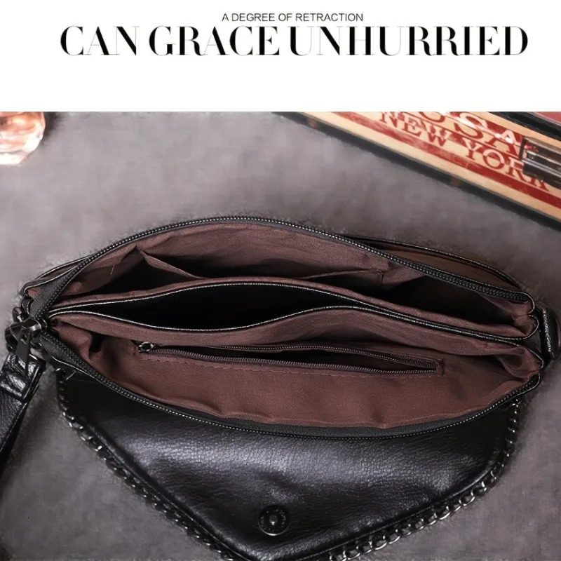 High quality chains handbags fashion women envelope clutch ladies party ladies shoulder messenger crossbody bags 250214