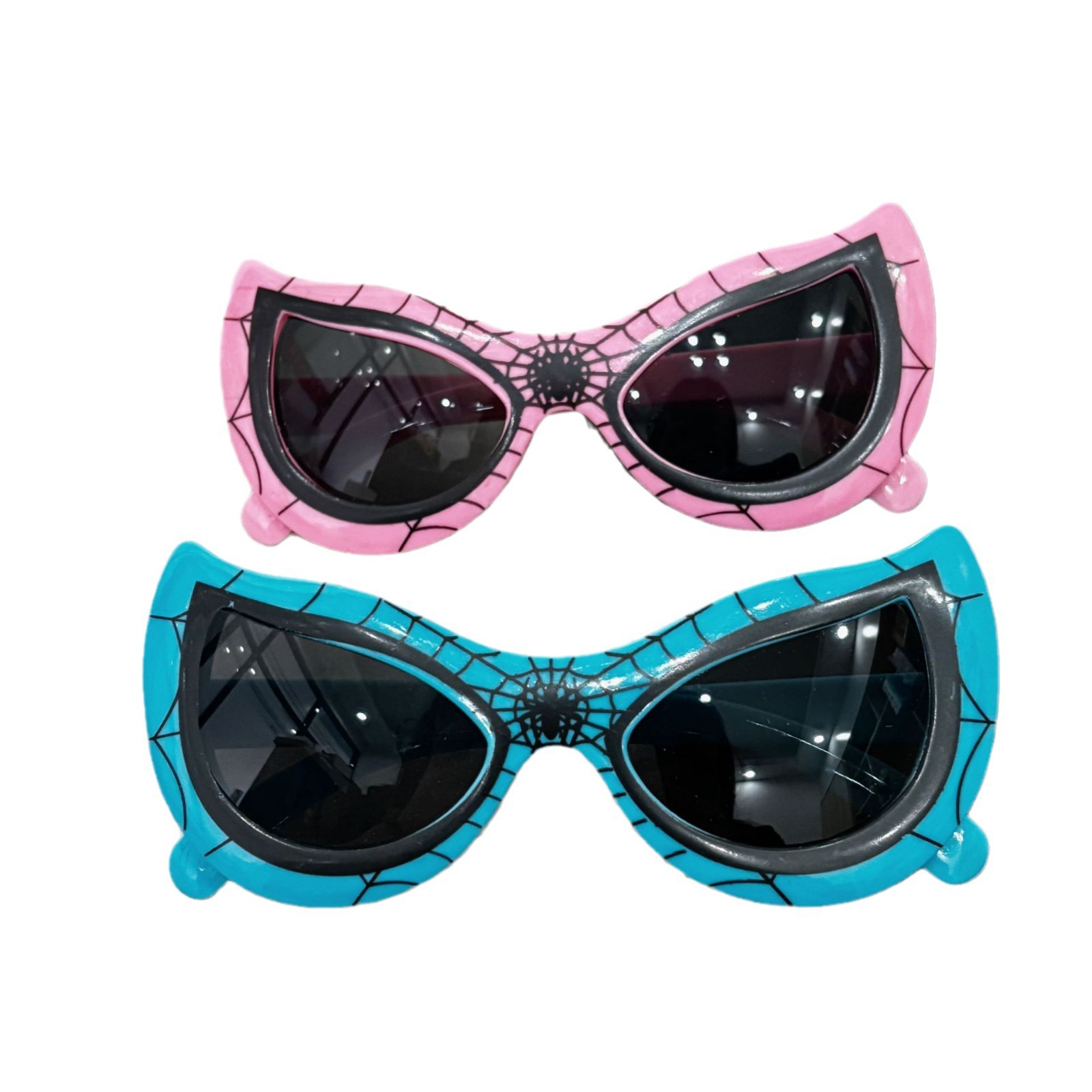 Cool Kids Sunglasses Polarized Anti UV400 Outdoor Riding Sport Sun Glasses Child Boy Girl Spider Cobweb Shade 3-9 Year Z260305