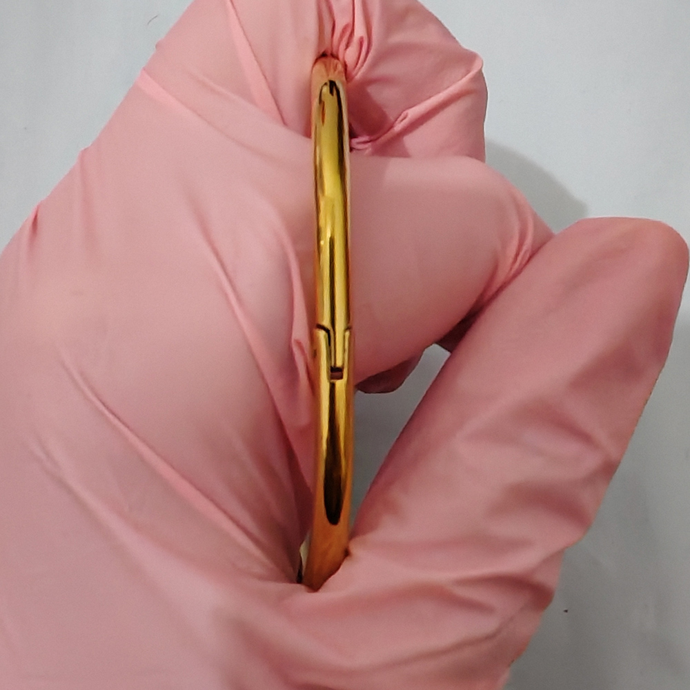 Nail Bracelet Jewelry For Fashion Bangle Steel Alloy Gold-plated Craft Never Fade Designer Luxury Jewelry Wholesale 17cm 19cm With Box Dust Bag 676j3h