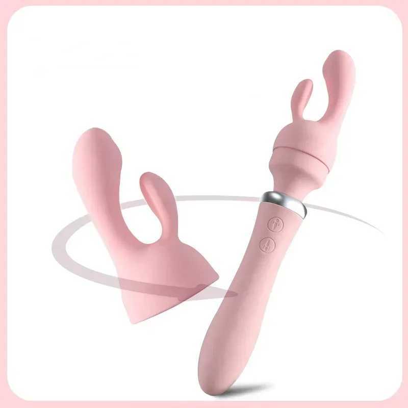 AV Vibrator Accessories Finger Shower Head Silicone Cover Female Masturbation Adult Sex ToyXJ250218