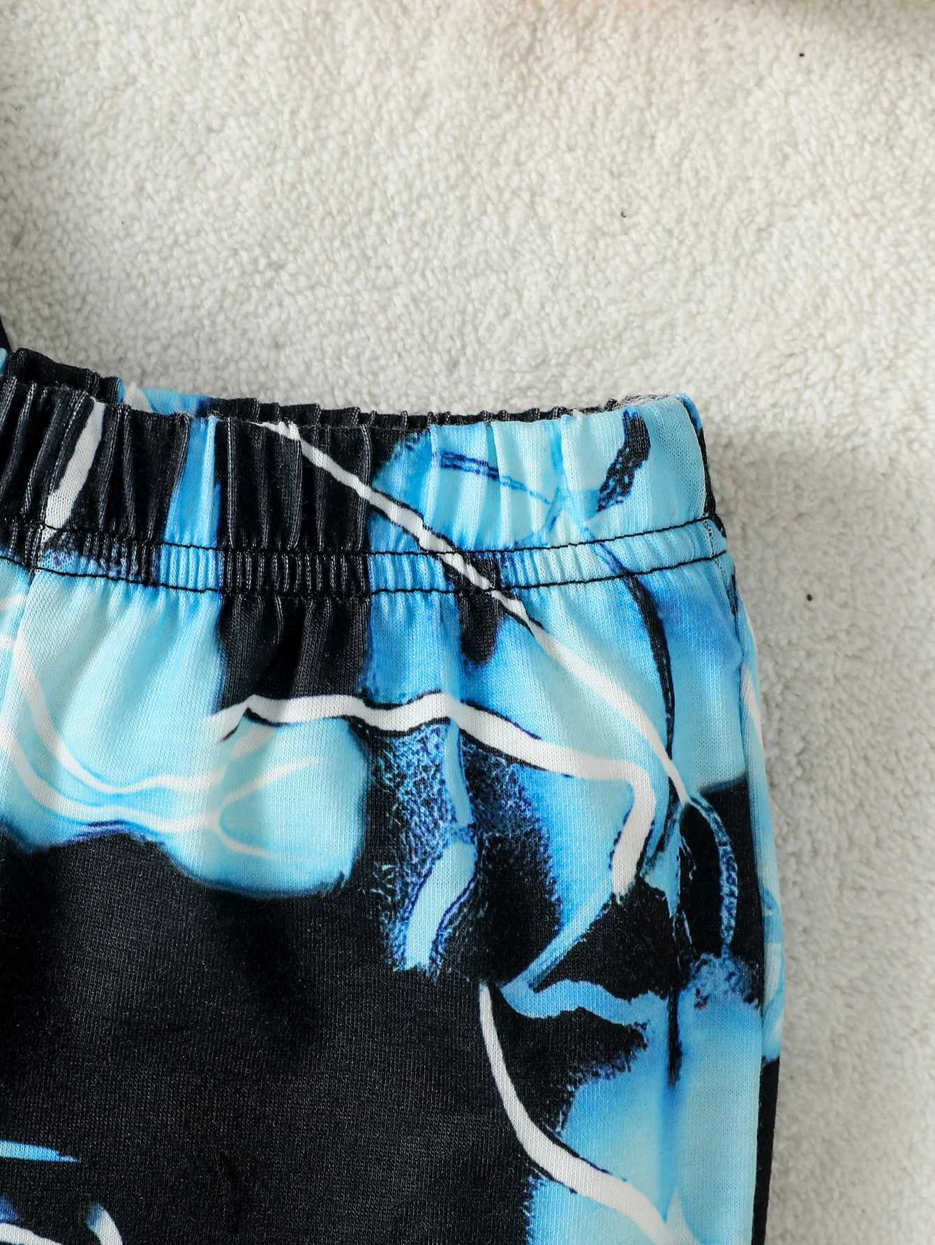 2PCS 2024 Baby Boys Summer Short Sleeve Top Short Trousers For 1-3Y Casual Daily Set Clothes+ Hat W250218