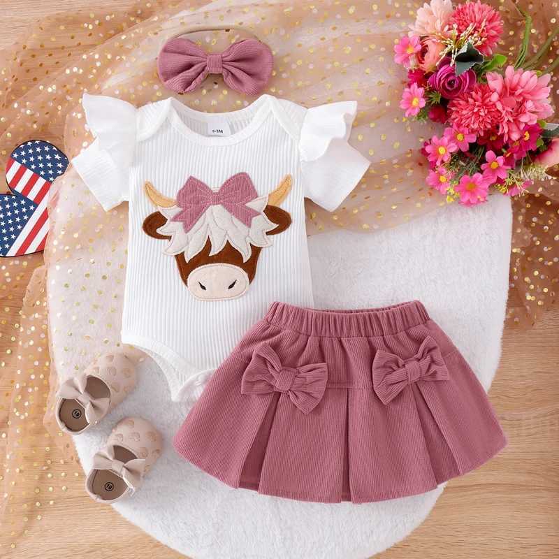 Able Toddler Girls sleeveless floral print jumpsuit with ruffled trim matching technique and bow headband set perfect for summer fun W250218