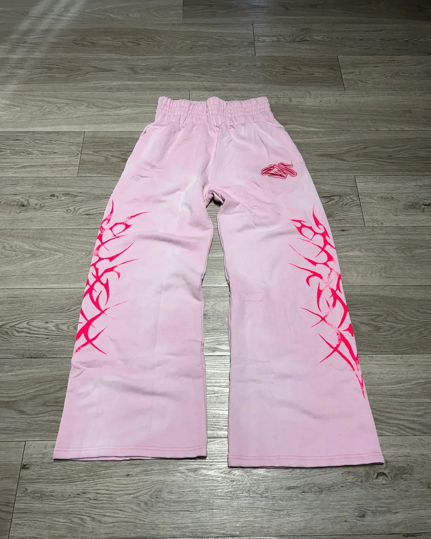 Y2k Gothic Hip Hop Casual Pants Jogger Harajuku Loose Elastic Waist Cotton Straight Trousers Men Women Gym Sweatpants Streetwear 250217