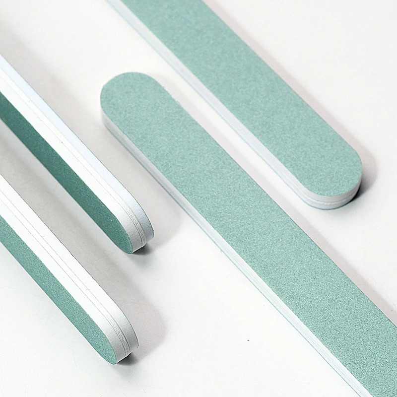 50/100Pcs Nail Buffers Blocks With Different Grits 600 3000 Sanding Nail Art Tips Tool File Washable Accessories Manicure Buffer 250214