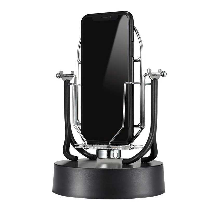 s Holders Single Phone Swing Device Automatic Shake Wiggler Step Earning Mobile Phone Holder Support Desk Bracket Smartphone Stand S25218