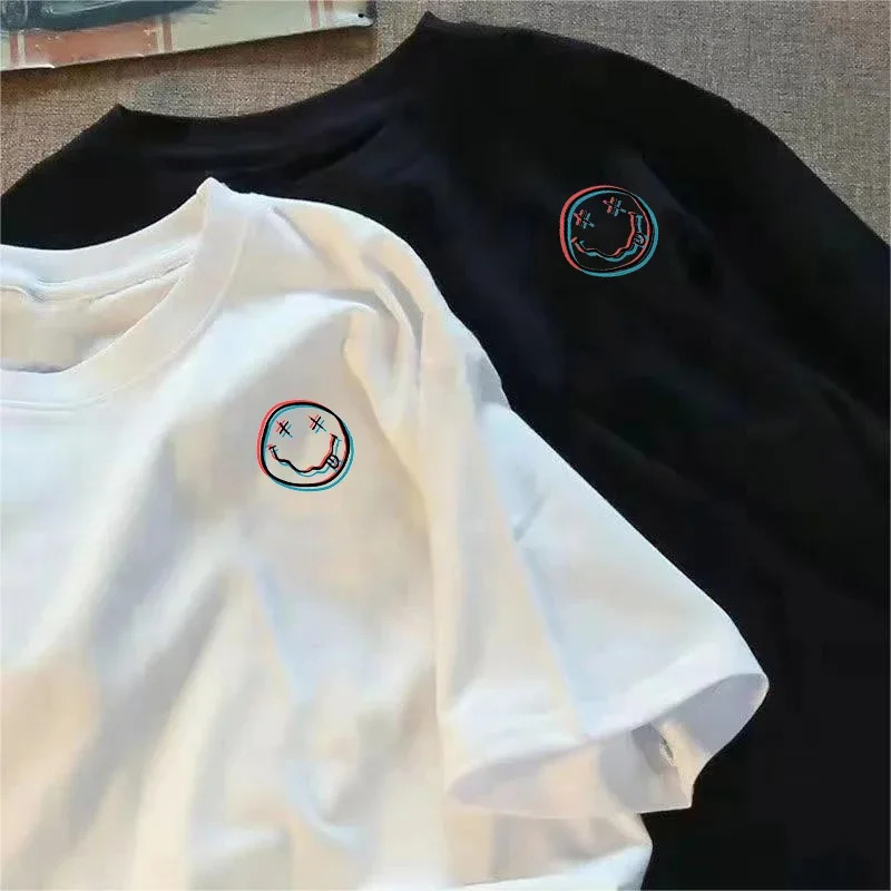 Summer Heavyweight Pure Cotton Short-sleeved T-shirt Mens American Fashion Ins Casual Loose Top Fashion Simple Cotton T-shirt 250217