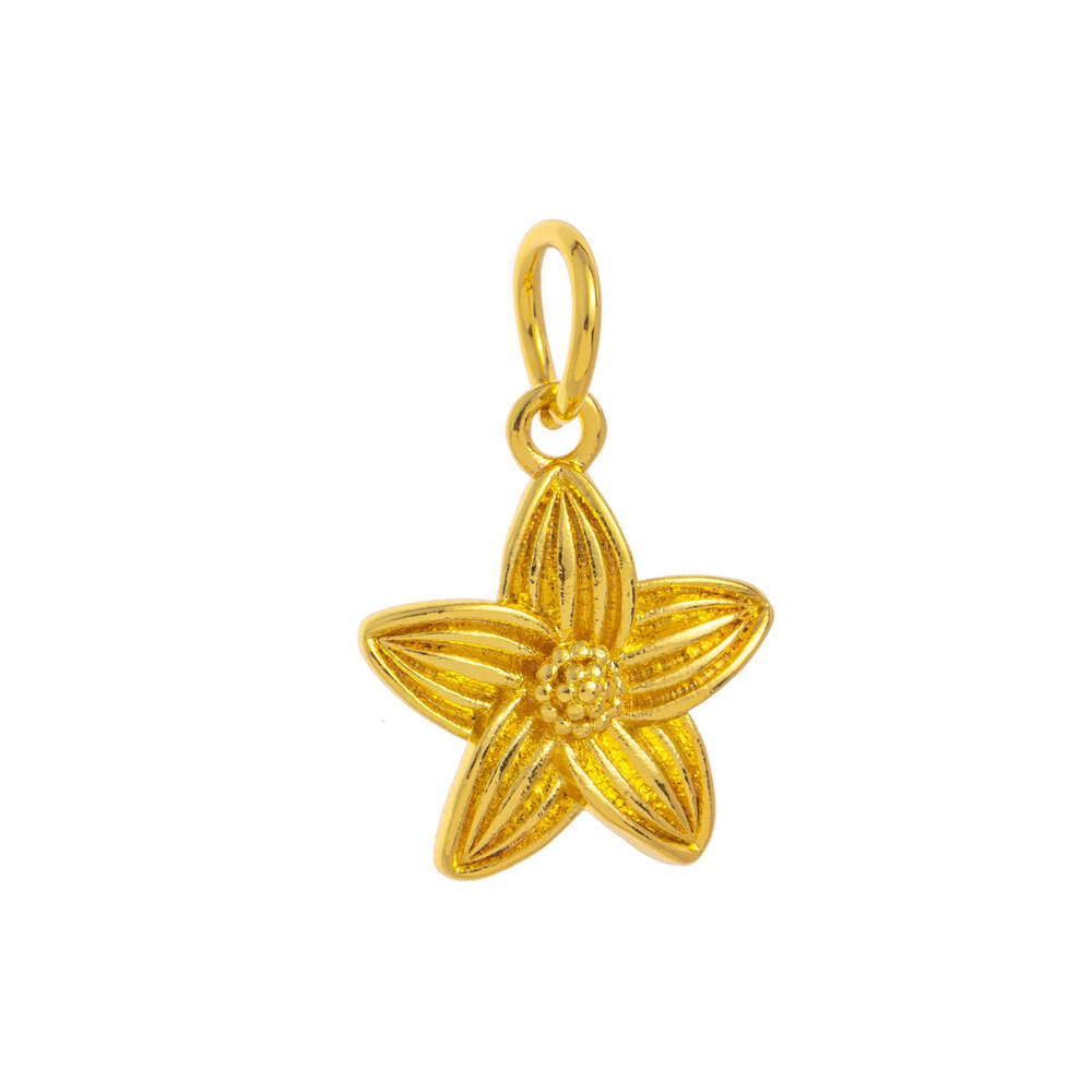 Stainless steel gold pendant accessories, bracelets, necklaces, pendants, color retention new handmade DIY jewelry accessories