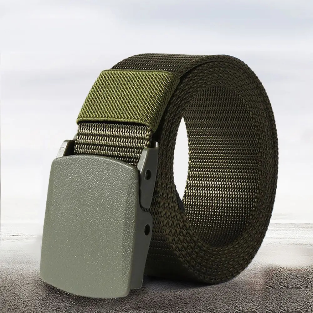 Outdoor Sports Military Tactical Waist Belt Nylon for Fat Man Mens Lengthen Classic Casual Waistband 250213