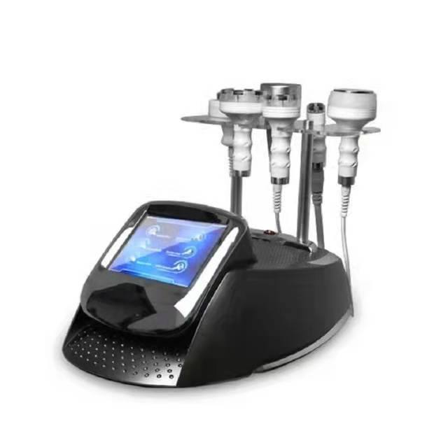 5D 6 in1 Ultrasound 80K Cavitation RF Ultrasonic Vacuum Slimming Radio Frequency Massager Skin Care Device Health Machine
