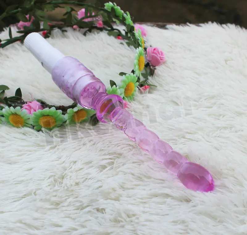 anal beads vibrator Gspot Massager Stick girl solo Masturbation buttplug Vibrating Brush AV Orgasm Squirt Stick Sex ToysXJ250218