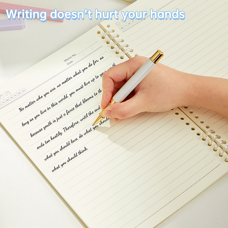 College-Ready Multicolored A5/B6 Notebooks Flexible Pages for Easy Writing