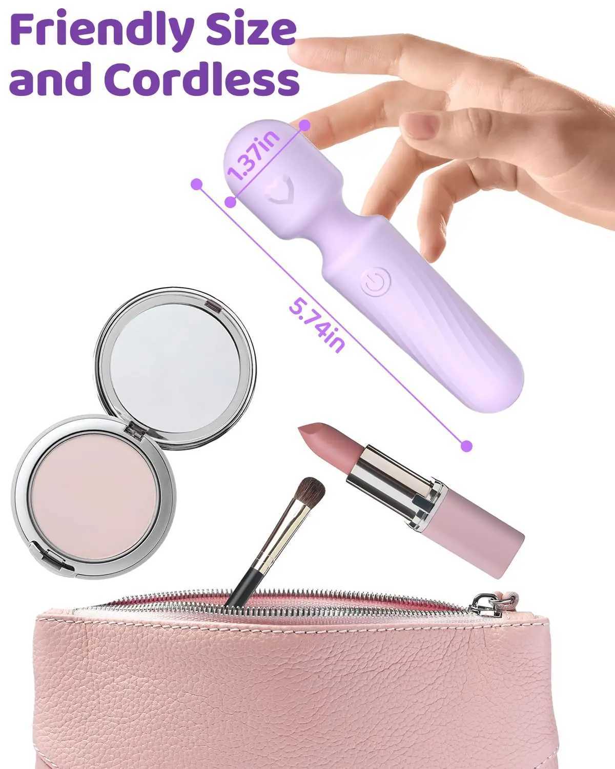 10 Speeds Powerful AV Vibrator for Women Nipple G spot Clitoris Stimulator Magic-Wand Dildo Female Masturbation Adult Sex ToysXJ250218