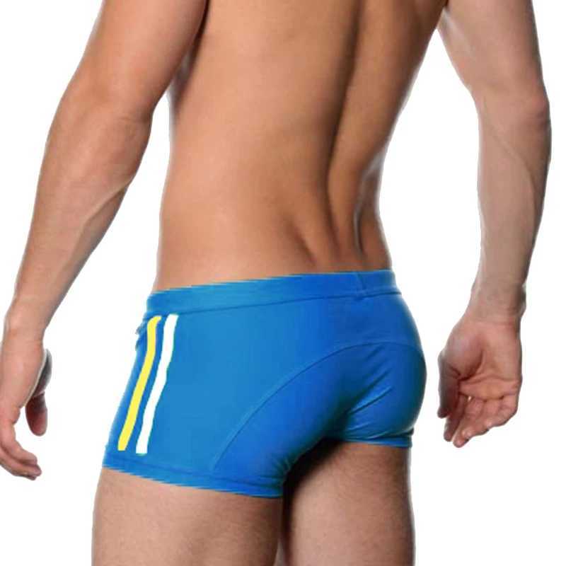 New Arrival Sexy Swimwear Mens Nylon Quick Dry Surfing Board Shorts MaLE Sport Beach Swimming Trunks Pouch Bathing Swimsuits Z260313