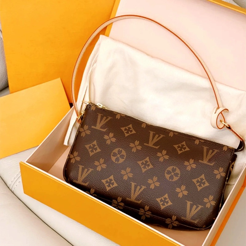 High Quality Wallet Duffel Bags Womens Handbags Purses Fashion Flower Ladies Composite Totes Bag Leather Shoulderbags Female Clutch Purse With Box