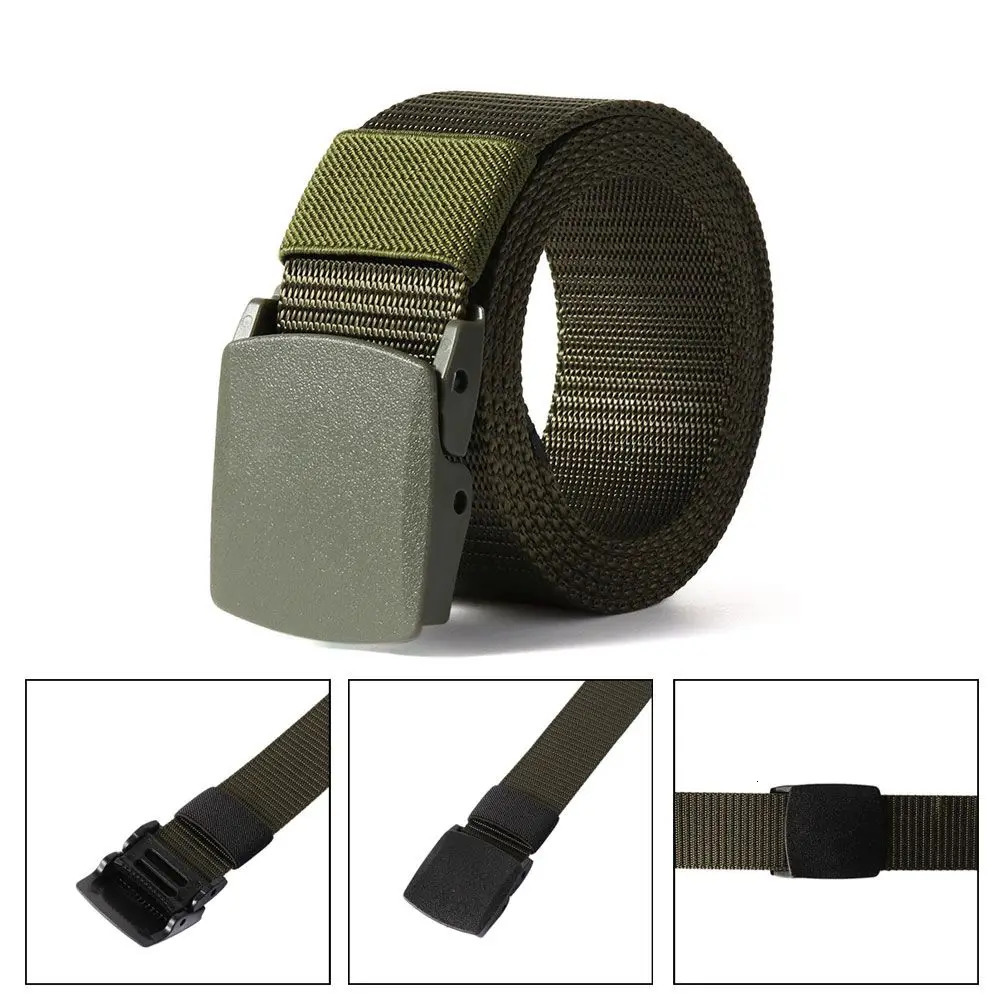 Outdoor Sports Military Tactical Waist Belt Nylon for Fat Man Mens Lengthen Classic Casual Waistband 250213
