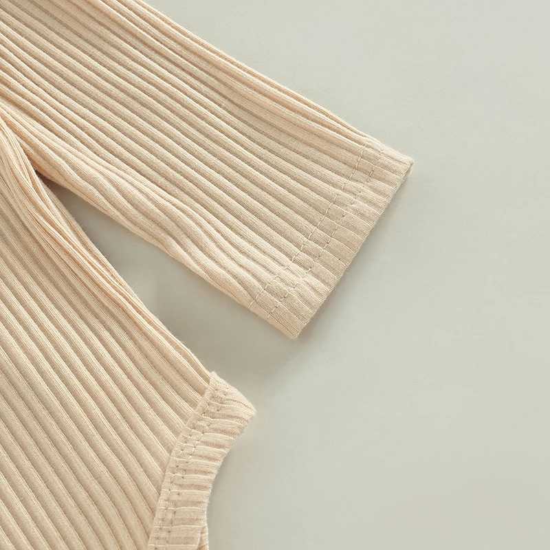 2022-10-28 Lioraitiin 0-24M childrens girls 2PCS pants set long sleeved round neck lace jumpsuit top denim bell bottom headband W250218