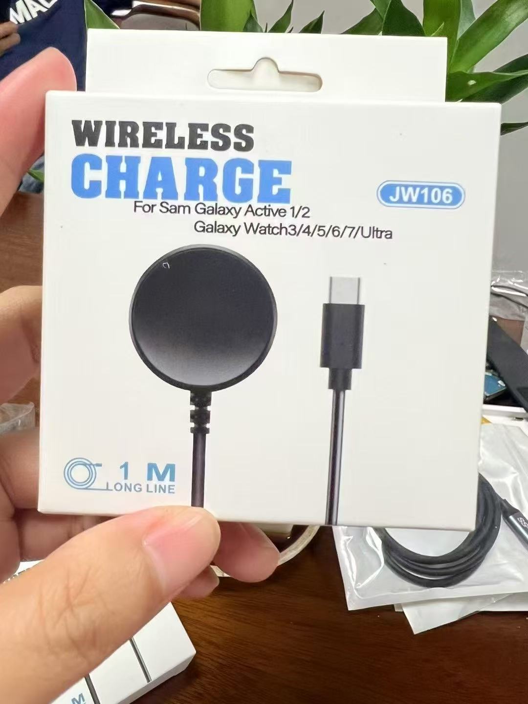 Wireless Charger For Samsung Galaxy watch 6 5 4 3 classic USB Charging cable Active 3/2/1 watch4 40mm 44mm