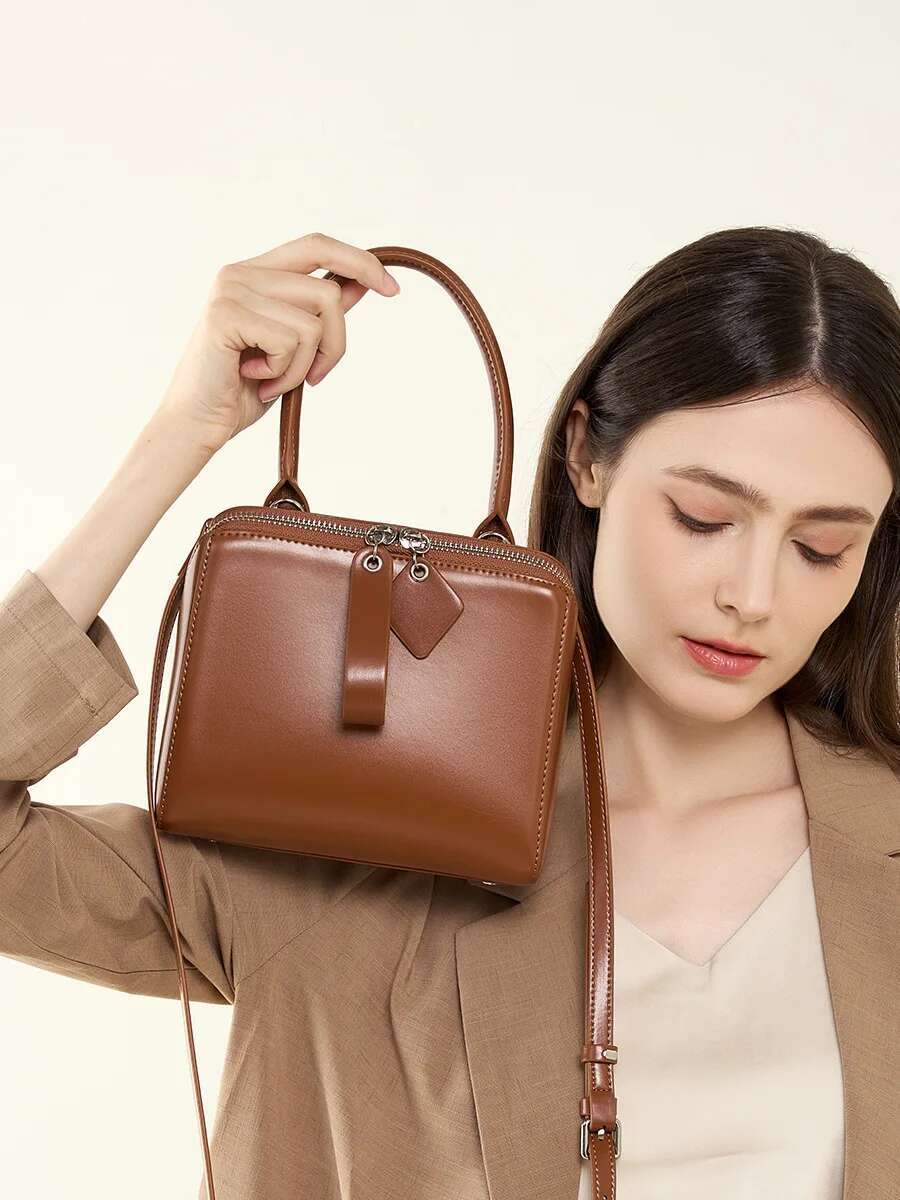 YANATARI Mini Summer Crossbody Bags Genuine Leather Woman 2024 Handbag Minimalist Shoulder Bag