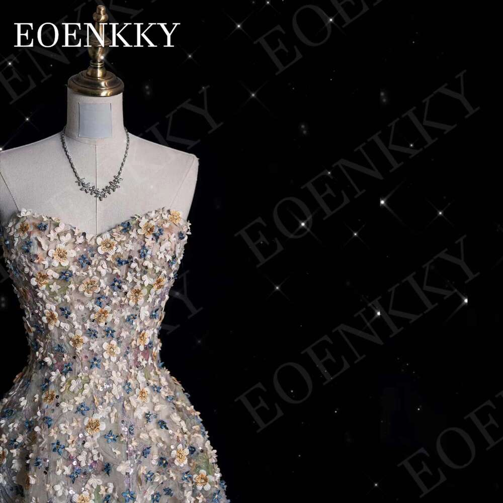 Gorgeous EOENKKY Prom Dress D Wer Or Length Sweetheart Strapless Formal Graduation Gown A E