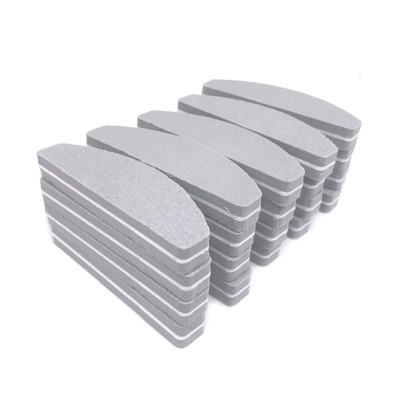 100 X Professional Nail File Mini Sponge Nail Sanding Blocks UV Gel Polish Manicure Tools Nail Buffer Files 100 180 Nagelvijlen 250214