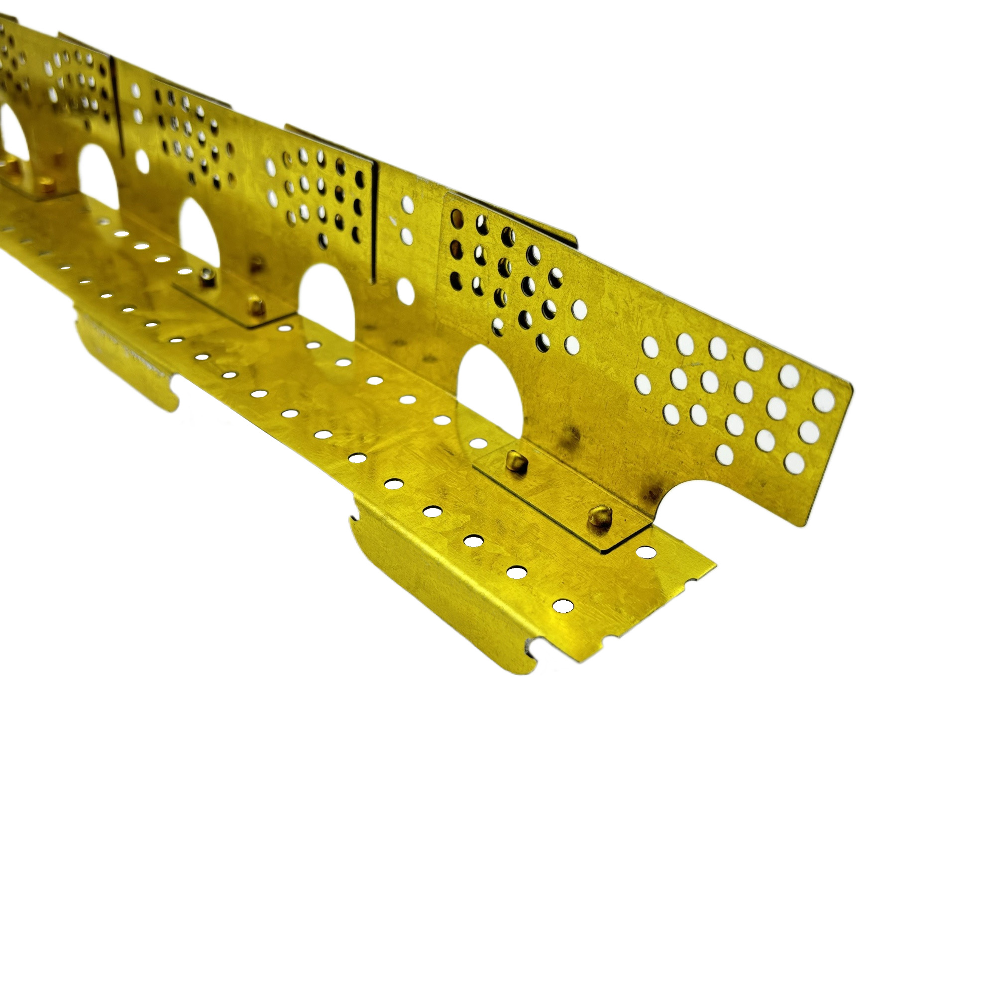 Curved Metal Ceiling Arch Molding - Flexible Formwork Steel Channel for Shaped Roofs