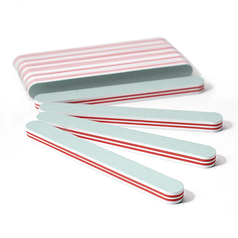 50/100Pcs Nail Buffers Blocks With Different Grits 600 3000 Sanding Nail Art Tips Tool File Washable Accessories Manicure Buffer 250214