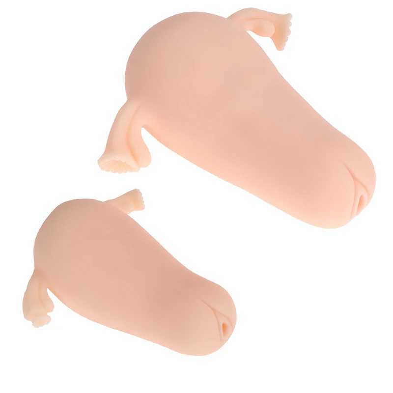 Male Soft Uterus Masturbator Silicone Vagina Cup Real Model Female Ultra Tight Realistic Vagina For Men Anal Sex Deep Uterus Sex W250218