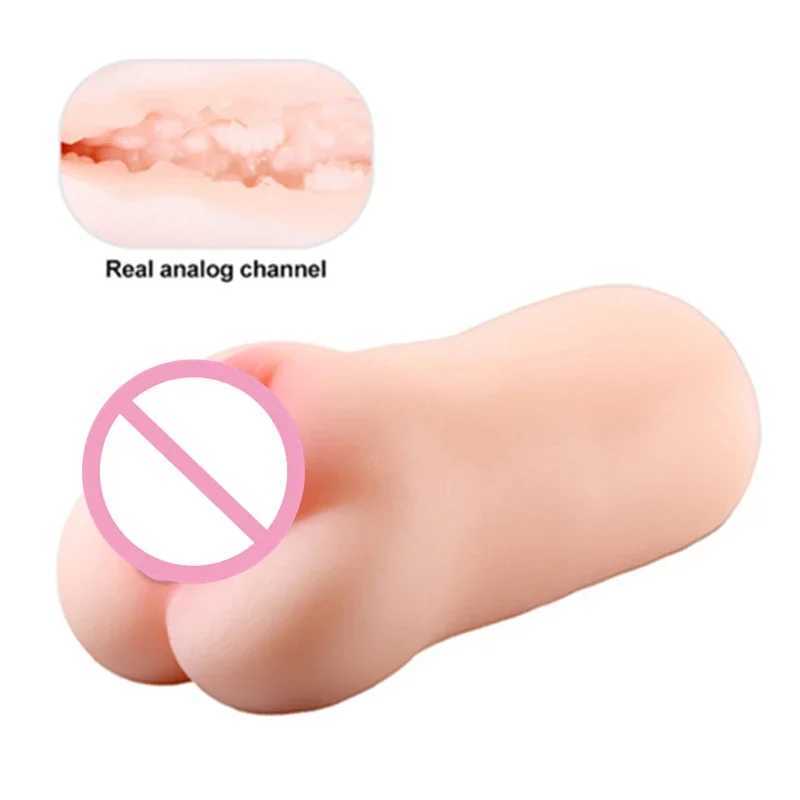 Pocket Pussy Male Masturbator Realistic Deep Throat Mouth Vagina Tight Anus Masturbation Sex Toys for Men Orgasm Adult Supplies W250218