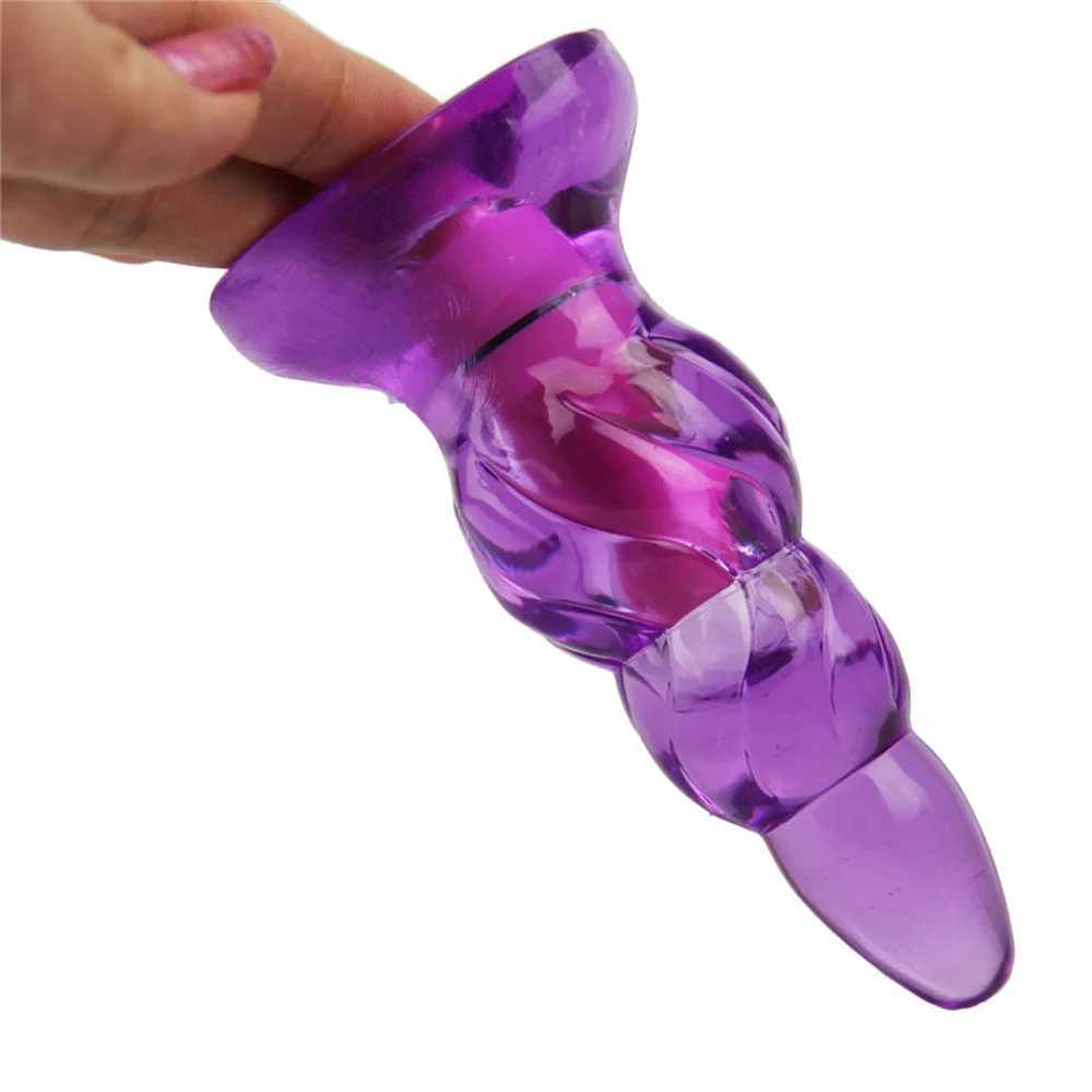 Jelly Tower Clitoral G-Spot Vibrator Massage Stick Waterproof Masturbation Beads Bullet Orgasm Squirt Sex Toys for WomenXJ250218