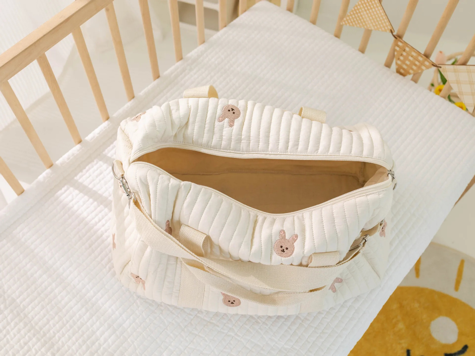 Large Mommy Bag Maternity Pack Baby Diaper Bag Stroller Nappy Organizer Portable Luggage Tote Bags Travel Changing Messenger Bag 250218