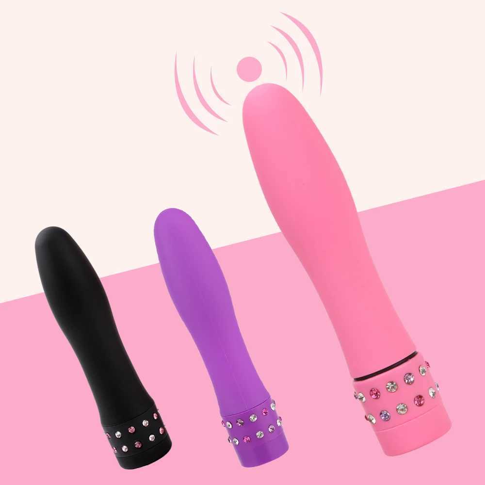 Diamond bullet vibrator Adult Product Clitoris stimulator Vibrating Dildo realistic AV Stick Faloimitator MultispeedXJ250218