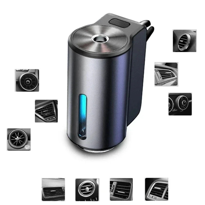 Car Air Freshener Electric Auto Aroma Diffuser Car Air Vent Essential Oil Mist Humidifier Fragrance Diffuser Aroma 250218