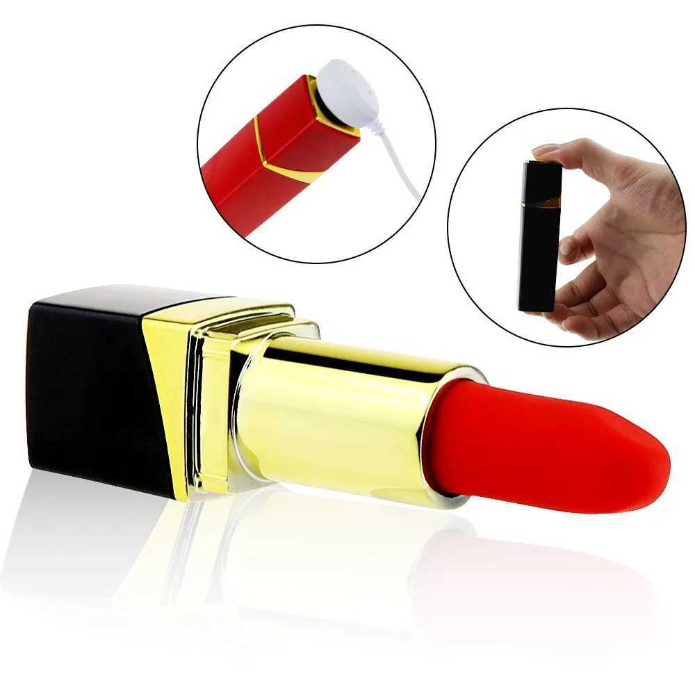 Magnetic suction charging lipstick jump female massage vibration masturbation AV stickXJ250218