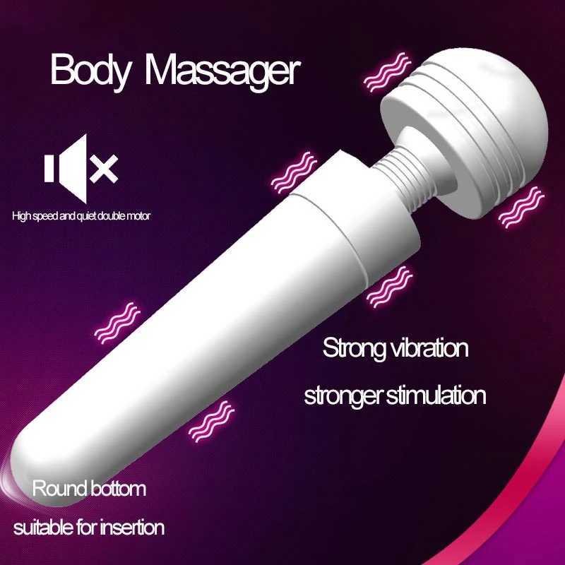 Magic Wand Vibrators Toy For Women AV Female Masturbator G Spot Massager Clitoris Stimulator Adult Vibrator Sex Toys For WomanXJ250218