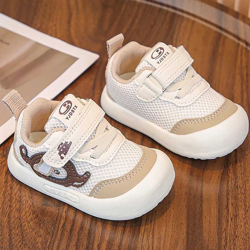 PU Leather Toddler Shoes For Kids Boys Mesh Breathable Kid Sneakers Ergonomics Soft-soled Boy Child Sneakers For Girls Z250217