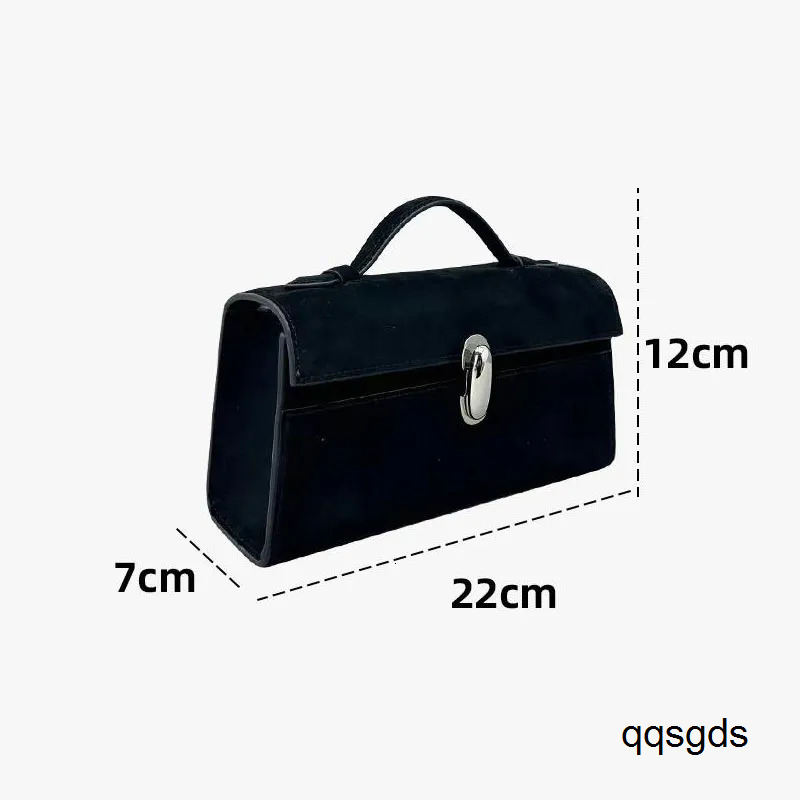 Savette Suede mini Smooth Leather Handbag Designer Retro Clutch Bag Women Stance Stand Handheld Clamshell Wallet Pattern Messenger Single Hand Bags089