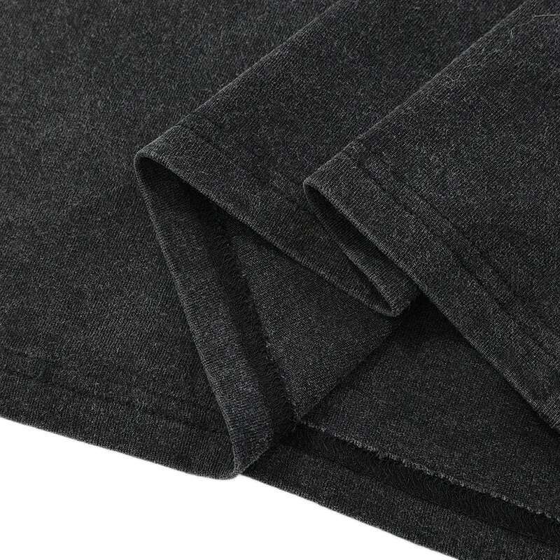 2024 Hip Hop Streetwear Retro Washed Black T-Shirt Men Cracked Face Skull Graphic T Shirt Cotton Tshirt Haruku Tops Tee Unisex