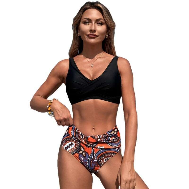 New Split 2025 Bikini Nylon Sexy Hot Spring Women's Swimsuit One Piece Swimsuit Bathing Suits Bikini Bikinis Luxury Swimsuit Womens Swimwear Porn