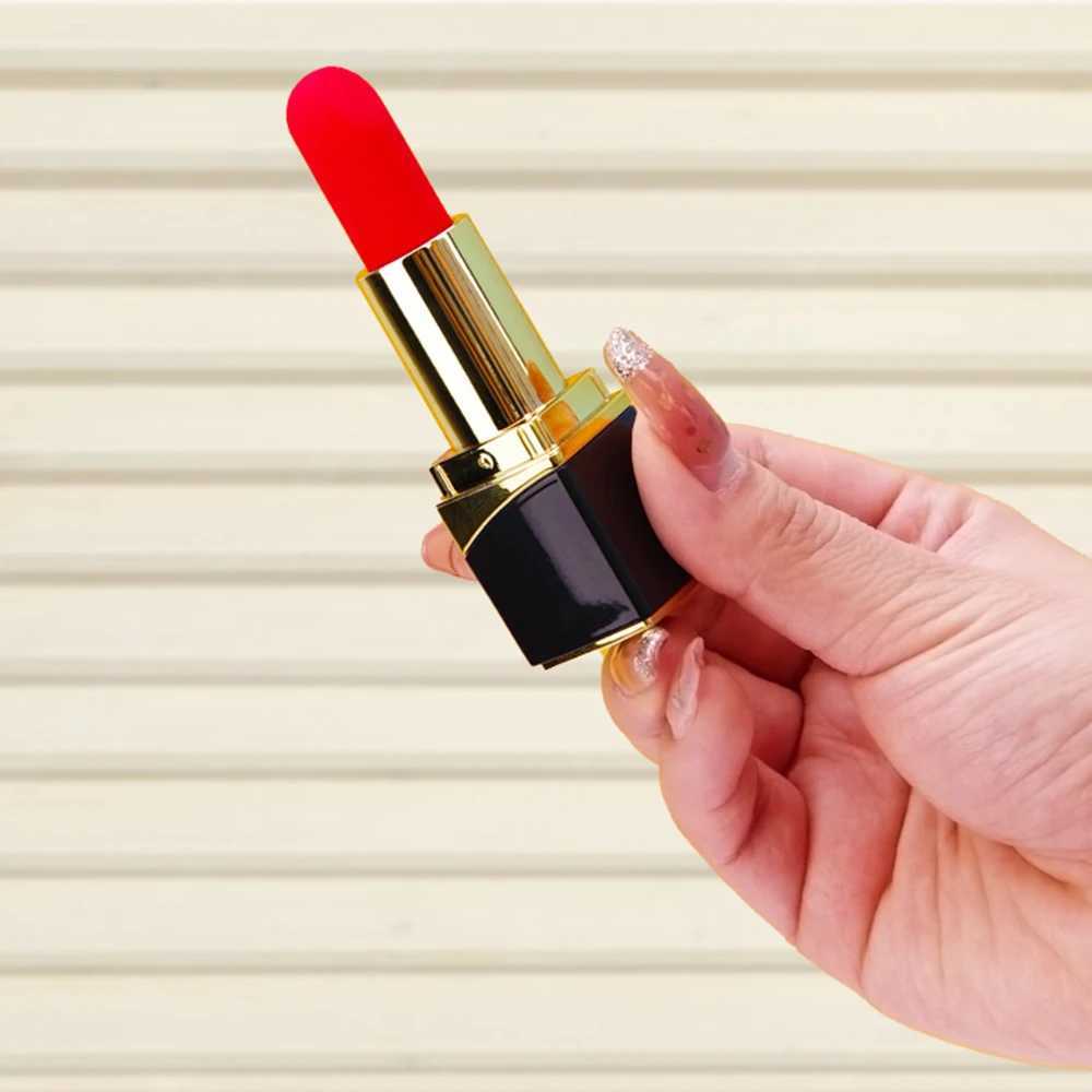 10 Speeds Massage Vagina Electric Shocker Female Mini Magic Wand Vibrator Masturbators Lipstick Vibrat for Woman Aldult Sex ToysXJ250218