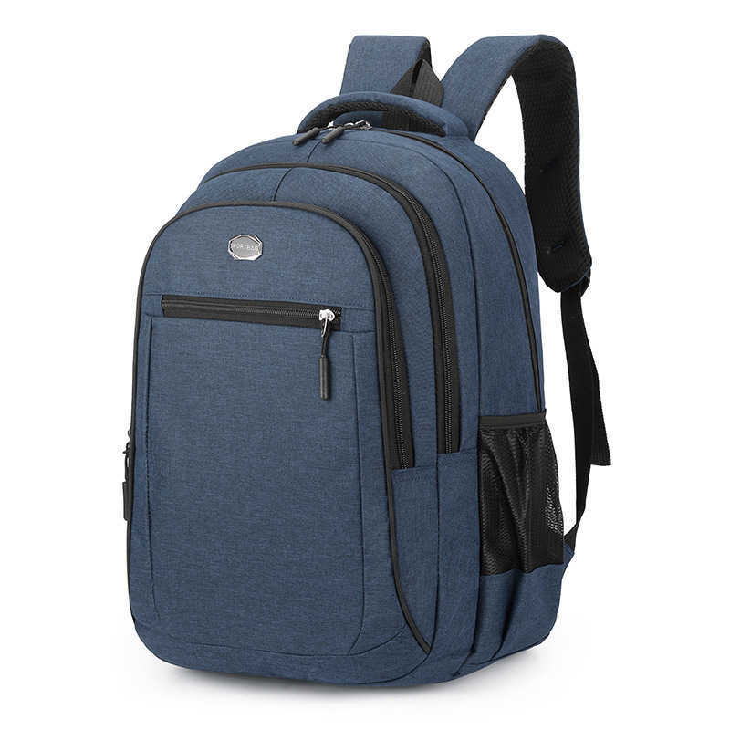 Computer Backpack Mens Backpack Business Large Capacity Printable Simple Backpack for Junior High School Students Day Backpack Travel Bag 241225